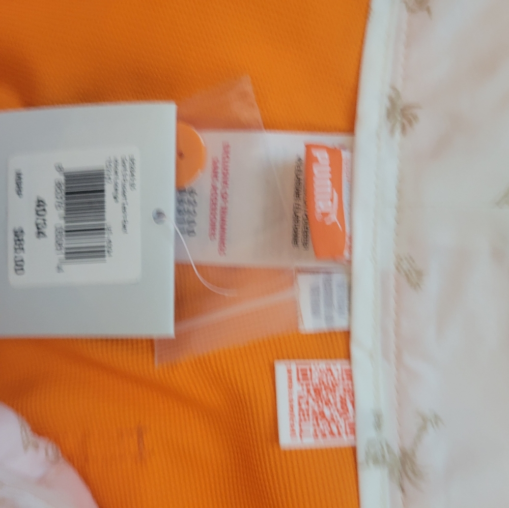 Puma Tech Dry Cell Golf pants 40W 34L Vibrant Orange NWT $85 - Picture 4 of 6